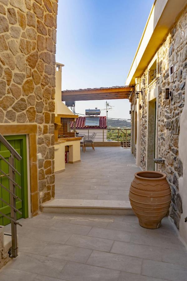 Aggel'S House - Stone House - Private Pool - Courtyard - Countryside Views Villa Kato Episkopi Ngoại thất bức ảnh