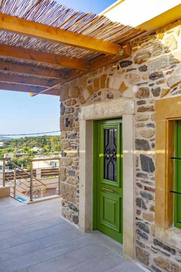 Aggel'S House - Stone House - Private Pool - Courtyard - Countryside Views Villa Kato Episkopi Ngoại thất bức ảnh